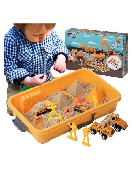 Caja de Arena de Construcción Dazmers con 0.91 kg de Arena Caja de Arena de Construcción Dazmers con 0.91 kg de Arena
