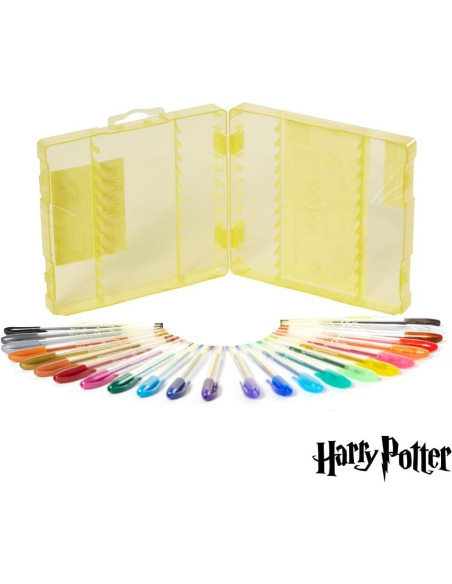 Conjunto de bolígrafos de gel Harry Potter 24 piezas colores Conjunto de bolígrafos de gel Harry Potter 24 piezas colores