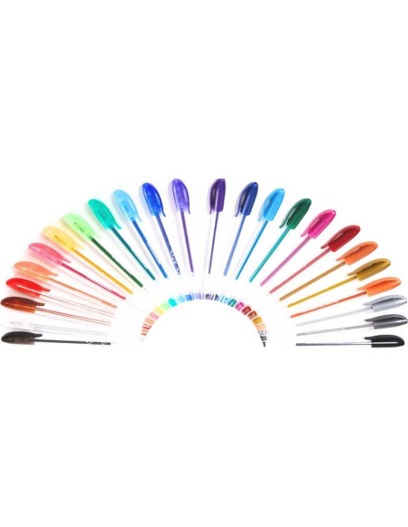 Conjunto de bolígrafos de gel Harry Potter 24 piezas colores Conjunto de bolígrafos de gel Harry Potter 24 piezas colores