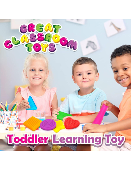 Juguetes Sensoriales Texturizados SMALL FISH - 8 Formas para Niños Juguetes Sensoriales Texturizados SMALL FISH - 8 Formas para Niños