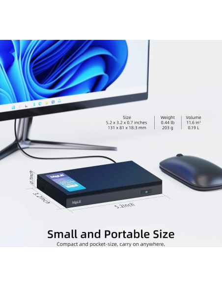 MeLE Mini PC Quieter3C 11 Gen N5105 16GB 512GB 4K MeLE Mini PC Quieter3C 11 Gen N5105 16GB 512GB 4K