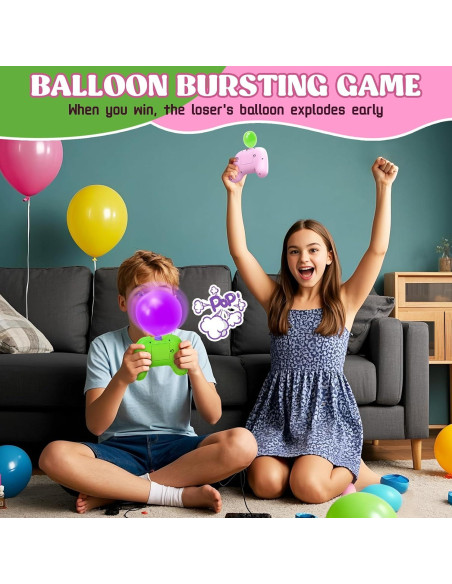 Juego de Empuje Rápido Fygurso Rosa y Verde para 2 Jugadores Juego de Empuje Rápido Fygurso Rosa y Verde para 2 Jugadores