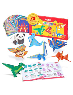 Kit de Origami JoyCat para Niños - 180 Hojas 14x14 cm