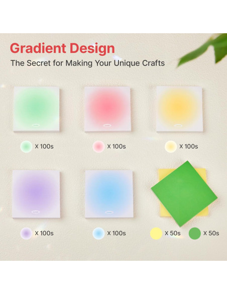 Papel Origami Leven, Kit de 600 Hojas Cuadradas 8x8 cm Papel Origami Leven, Kit de 600 Hojas Cuadradas 8x8 cm