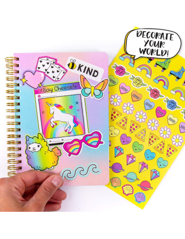 Libro de Stickers Just My Style 1500 Piezas - Kawaii y Colorido