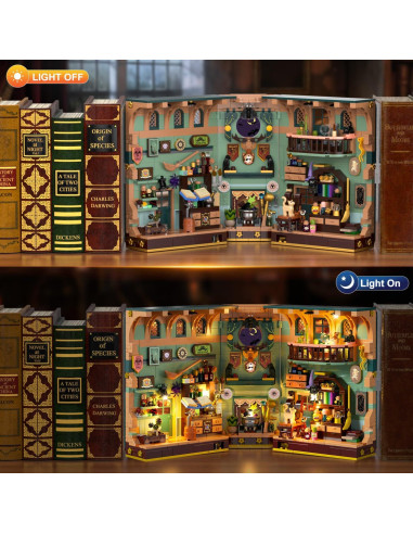 Juego de Construcción de Sujetalibros Mágico INSOON 990 Piezas