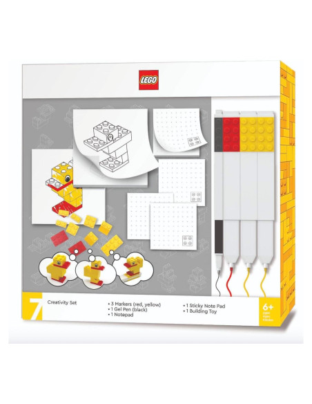 Set de Creatividad LEGO con Juguete de Pato y Papelería Set de Creatividad LEGO con Juguete de Pato y Papelería