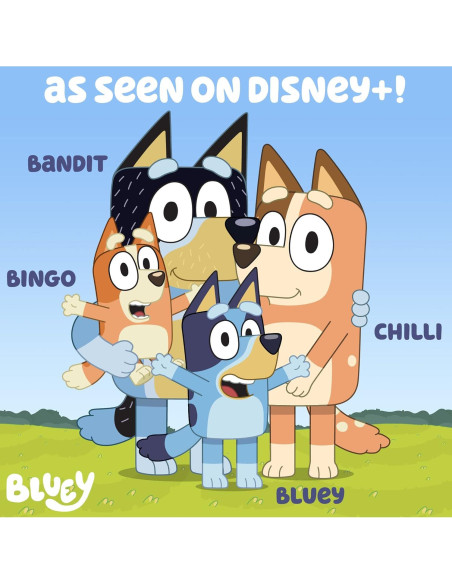 Figurita Iluminada Pintable Bluey y Bingo - Horizon Group USA Figurita Iluminada Pintable Bluey y Bingo - Horizon Group USA