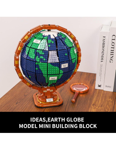Mini Set de Construcción Globo Terráqueo Ideas 2514 Piezas