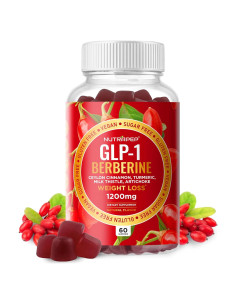 Gomitas de Pérdida de Peso Berberina Nutrapep 1200mg 60 Unidades