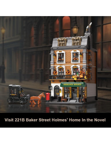 Conjunto de Bloques de Construcción PANTASY 221B Baker Street