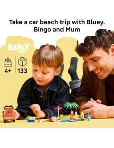 LEGO Bluey Viaje a la Playa y Coche Familiar 11202 2