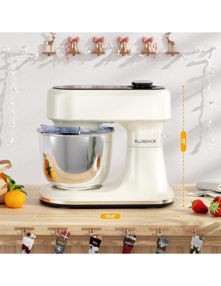 Batidora de pie Floisdace SM-B03P 660W 5L 12 velocidades Batidora de pie Floisdace SM-B03P 660W 5L 12 velocidades