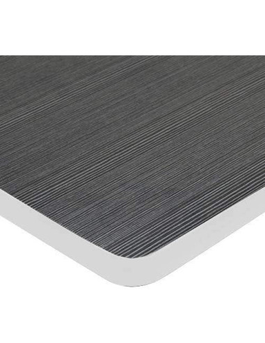 Moldura T Plástica Negra Edge Supply 7.62 x 3.66 m para DIY