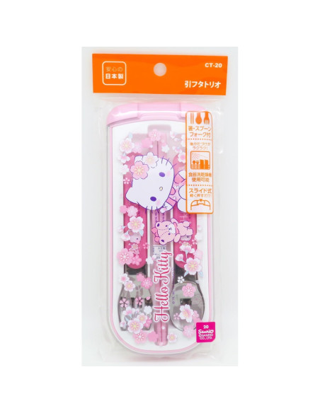 Set de Utensilios OSK CT-20 Hello Kitty para Niños Set de Utensilios OSK CT-20 Hello Kitty para Niños