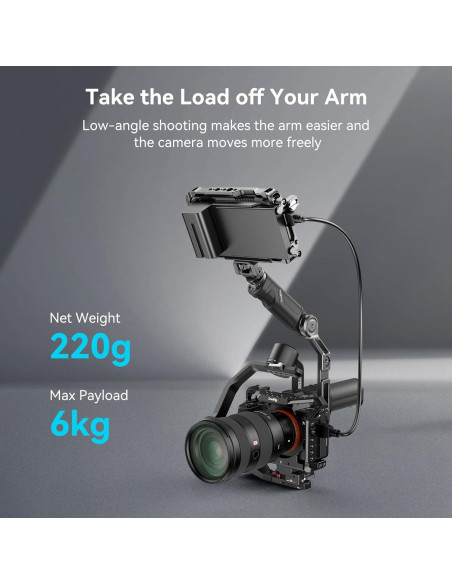 Mango Ajustable SmallRig 4197-CF para DJI RS 4 Mini/RS 3 Mini Mango Ajustable SmallRig 4197-CF para DJI RS 4 Mini/RS 3 Mini