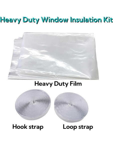 Kit Aislante de Ventanas StarJungle 1.30 m Plástico Claro Kit Aislante de Ventanas StarJungle 1.30 m Plástico Claro