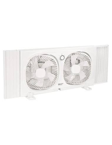 Ventilador de Ventana Comfort Zone CZ329WT 9" Reversible
