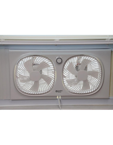 Ventilador de Ventana Comfort Zone CZ329WT 9" Reversible