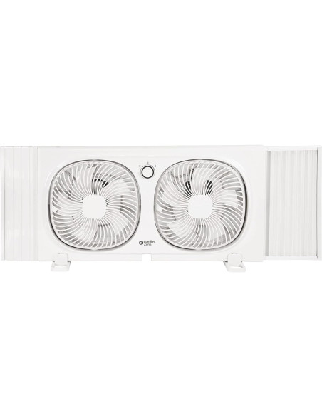 Ventilador de Ventana Comfort Zone CZ329WT 9" Reversible Ventilador de Ventana Comfort Zone CZ329WT 9" Reversible