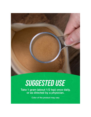 Extracto de Raíz de Bardana Orgánico en Polvo BulkSupplements 500g