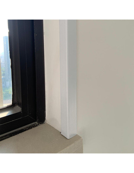 3 Protectores de Esquinas para Paredes YLL YLL 114.3 cm Blanco 3 Protectores de Esquinas para Paredes YLL YLL 114.3 cm Blanco