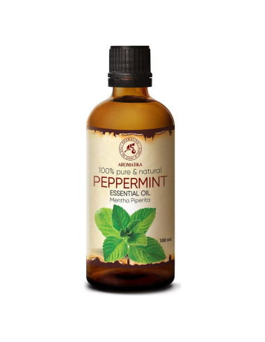 Aceite Esencial de Menta AROMATIKA 100ml - 100% Puro