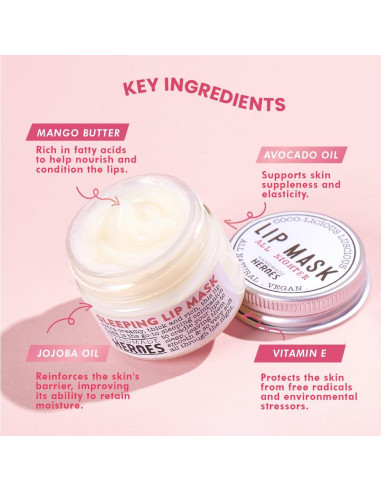 Bálsamo Labial Hidratante Handmade Heroes 30g - Manteca de Mango