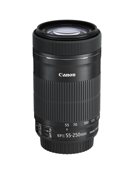 Lente Telefoto Zoom Canon EF-S 55-250mm f/4-5.6 IS STM Lente Telefoto Zoom Canon EF-S 55-250mm f/4-5.6 IS STM
