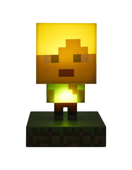Luz Nocturna Icono Alex Minecraft Paladone 11cm LED Luz Nocturna Icono Alex Minecraft Paladone 11cm LED