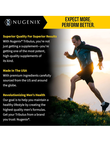 Nugenix Esenciales Tribulus Terrestris 1000mg 60 Cápsulas