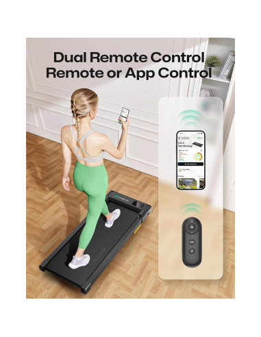 Cinta de Correr UREVO URTM025/URTM026 Compacta 109 kg