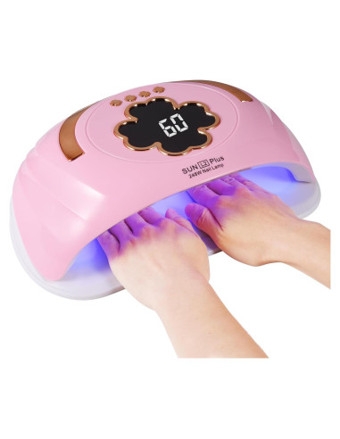 Lámpara UV LED Riuotazi 248W para Uñas con Sensor Automático