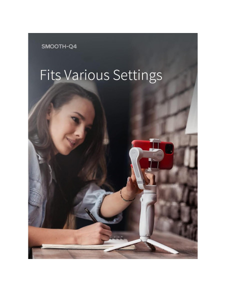 Estabilizador Gimbal ZHIYUN Smooth Q4 Combo 3 Ejes Plegable Estabilizador Gimbal ZHIYUN Smooth Q4 Combo 3 Ejes Plegable