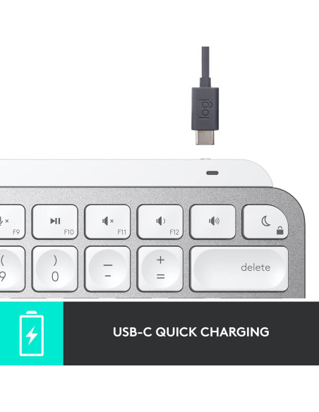 Teclado Inalámbrico Logitech MX Keys Mini para Mac - Gris Teclado Inalámbrico Logitech MX Keys Mini para Mac - Gris