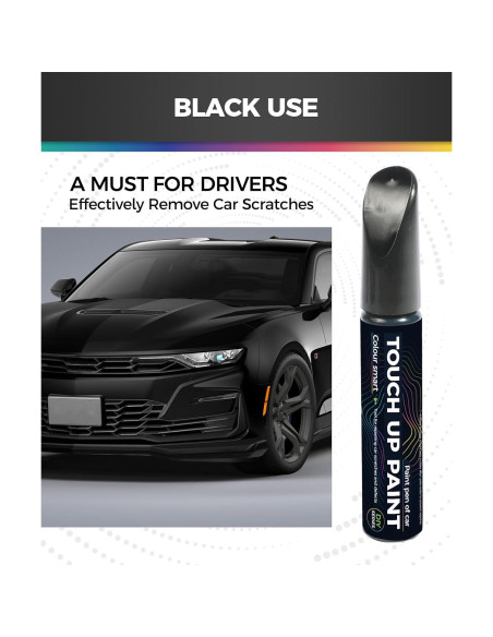 Bolígrafo de Pintura Automotriz UBOG Negro 1ml para Rayones Bolígrafo de Pintura Automotriz UBOG Negro 1ml para Rayones