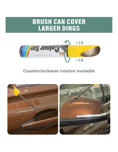 Bolígrafo de Pintura VAGURFO para Rayones de Auto 1 Onza Marrón