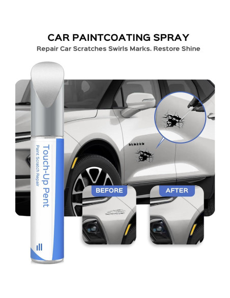 Pintura de Retoque PARTS4EV Iridiscente Blanco Tricoat 11.8ml Pintura de Retoque PARTS4EV Iridiscente Blanco Tricoat 11.8ml