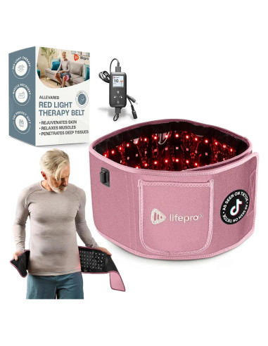 Cinturón de Terapia de Luz Roja LifePro - Infrarrojo 660nm
