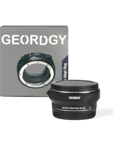 Adaptador de Montura de Lente EF/EF-S GEORDGY para Sony E