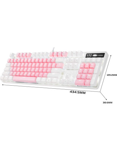 Teclado Mecánico MageGee MK-Storm 104 Teclas Retroiluminado