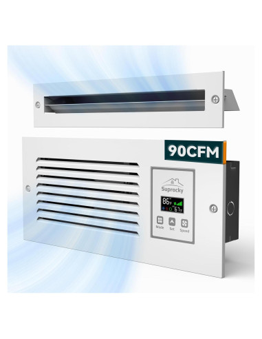 Ventilador de Transferencia de Aire Suprocky RTR75 90 CFM 5 Velocidades