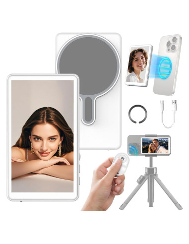 Monitor de Vlog Selfie Magnético NoteBuddy 4" HD Inalámbrico