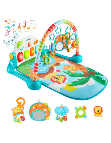 Manta de Juego SYNCFUN para Bebés con Piano y Juguetes