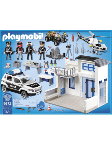 Juego de Construcción Estación de Policía Playmobil 9372