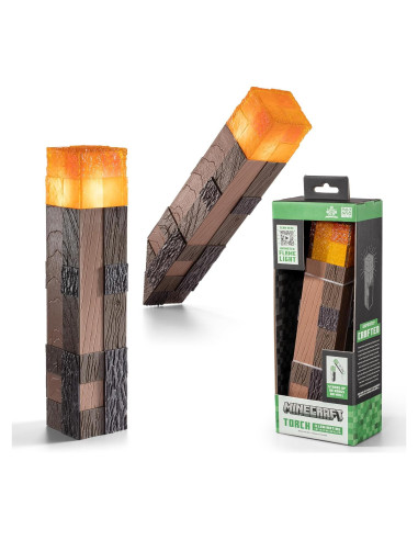 Antorcha Iluminadora Minecraft Noble 25.4 cm LED Táctil