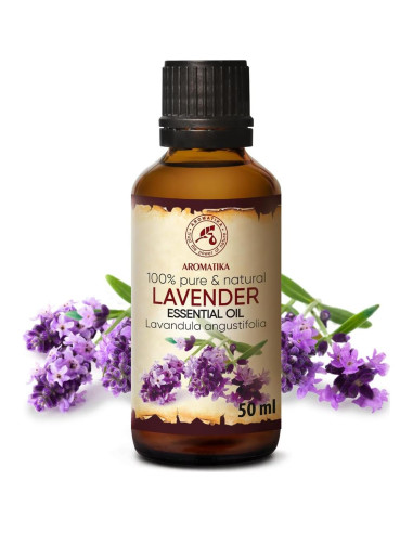 Aceite Esencial de Lavanda AROMATIKA 50 ml Aromaterapia