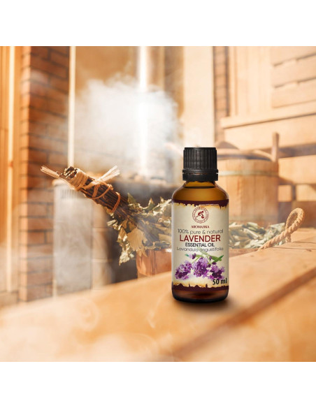 Aceite Esencial de Lavanda AROMATIKA 50 ml Aromaterapia Aceite Esencial de Lavanda AROMATIKA 50 ml Aromaterapia