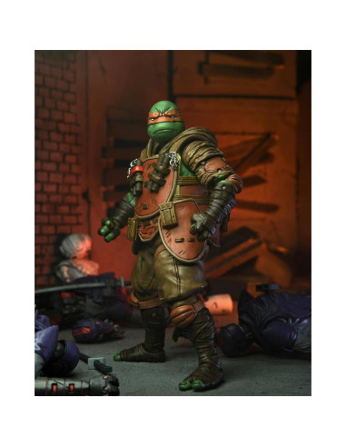 Figura de Acción NECA Tortugas Ninja Michelangelo 1:7