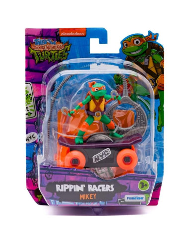 Juguete Patineta Tortugas Ninja Mikey con Rampa 5.7x7.6cm